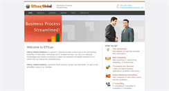 Desktop Screenshot of efficaxglobal.com